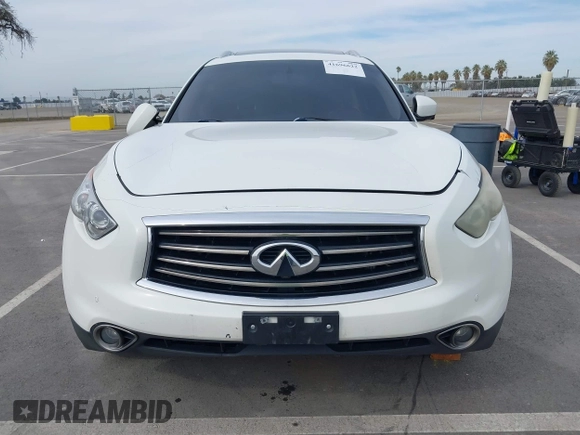 2012 Infiniti FX with VIN JN8AS1MUXCM122268, listed as a IAAI auction lot 41696622 with 158,335 mi miles and . Bid and sale history available at DreamBid. Image 12.