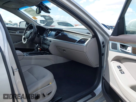 2016 Hyundai Genesis 3.8L with VIN KMHGN4JEXGU137527, listed as a IAAI auction lot 41959117 with 70,111 mi miles and . Bid and sale history available at DreamBid. Image 5.