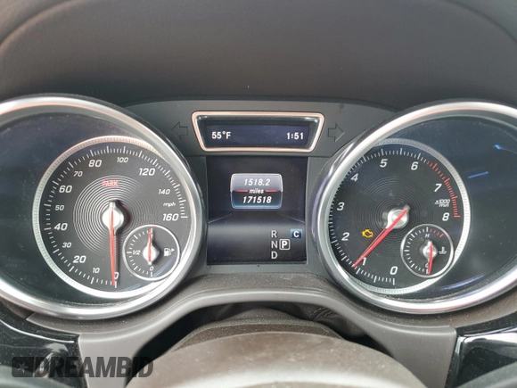 2018 Mercedes-Benz GLS 450 with VIN 4JGDF6EE3JB177571, listed as a Copart auction lot 57039835 with 171,518 mi miles and Clean title. Bid and sale history available at DreamBid. Image 9.
