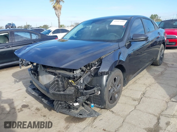 2022 Hyundai Elantra SEL with VIN 5NPLM4AG4NH071278, listed as a IAAI auction lot 41815110 with 17,196 mi miles and . Bid and sale history available at DreamBid. Image 17.