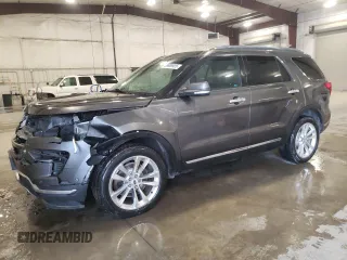 2018 Ford Explorer Limited with VIN 1FM5K8F85JGA12726, listed as a Copart auction lot 59895925 with 199,422 mi miles and Salvage title. Bid and sale history available at DreamBid. Image 1.