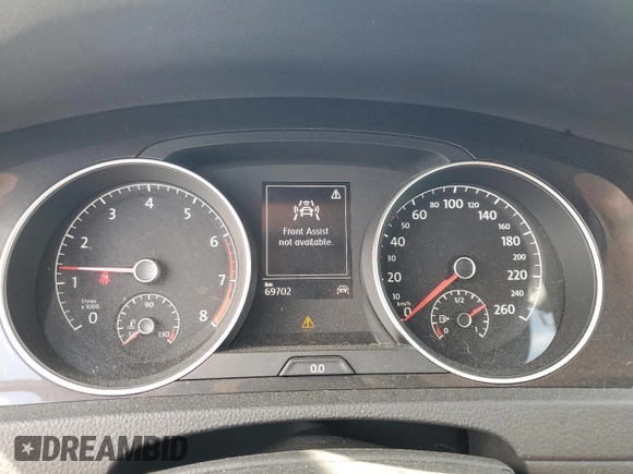 2019 Volkswagen Golf SportWagen S with VIN 3VW117AU9KM519203, listed as a Copart auction lot 88358415 with 69,702 mi miles and Clean Title. Bid and sale history available at carsss.com. Image 9.