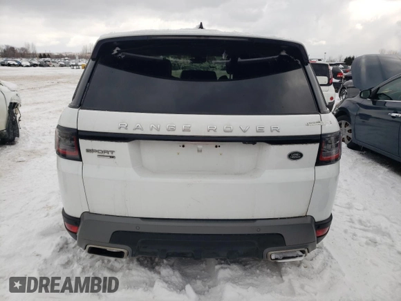 2019 Land Rover Range Rover Sport SE with VIN SALWG2RK9KA832948, listed as a Copart auction lot 44455445 with 110,466 mi miles and Clean Title. Bid and sale history available at DreamBid. Image 6.