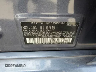 2013 Subaru Legacy Limited z VIN 4S3BMCK60D3034489, wystawiony jako Copart lot #54856515 z przebiegiem 123 750 mil mil oraz Szkody całkowita. Historia ofert i sprzedaży dostępna na DreamBid. Obrazek 12.