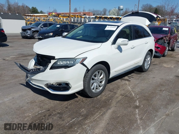 2016 Acura RDX Technology with VIN 5J8TB4H54GL009695, listed as a IAAI auction lot 41784860 with 115,184 mi miles and . Bid and sale history available at DreamBid. Image 2.