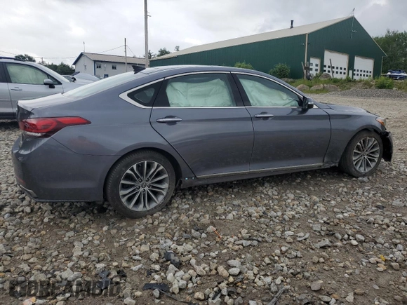 2016 Hyundai Genesis 3.8L with VIN KMHGN4JE2GU116140, listed as a Copart auction lot 59967204 with 134,966 mi miles and Salvage Title. Bid and sale history available at carsss.com. Image 3.