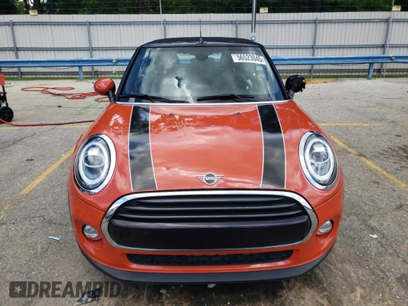 2019 MINI Convertible Cooper z VIN WMWWG5C56K3F79281, wystawiony jako Copart lot #56523045 z przebiegiem 15 078 mil mil oraz Szkoda całkowita • Salvage title. Historia ofert i sprzedaży dostępna na DreamBid. Obrazek 5.