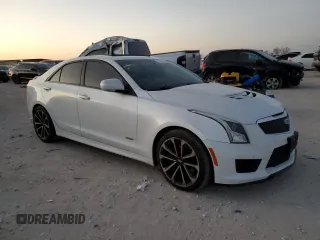 2016 Cadillac ATS-V with VIN 1G6AN5SY6G0143361, listed as a Copart auction lot 47123595 with 67,783 mi miles and Clean Title. Bid and sale history available at carsss.com. Image 4.