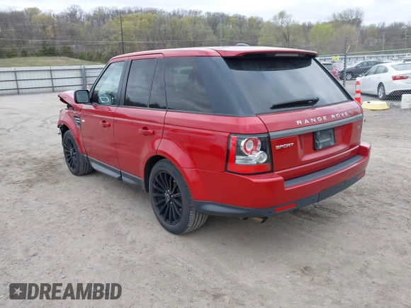 2013 Land Rover Range Rover Sport HSE z VIN SALSF2D40DA769848, wystawiony jako IAAI lot #42032959 z przebiegiem 144 204 mil mil oraz . Historia ofert i sprzedaży dostępna na DreamBid. Obrazek 3.