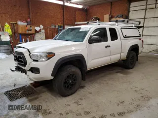 2020 Toyota Tacoma SR with VIN 3TYSX5EN1LT002710, listed as a Copart auction lot 59847435 with 82,341 mi miles and Salvage title. Bid and sale history available at DreamBid. Image 1.