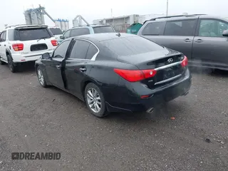 2014 Infiniti Q50 Premium z VIN JN1BV7AR2EM705630, wystawiony jako IAAI lot #42258650 z przebiegiem 109 151 mil mil oraz . Historia ofert i sprzedaży dostępna na DreamBid. Obrazek 3.