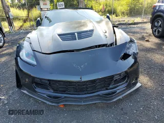 2015 Chevrolet Corvette Z06 3LZ with VIN 1G1YT2D69F5601500, listed as a Copart auction lot 78839054 with 0 mi miles and Salvage Title. Bid and sale history available at carsss.com. Image 5.