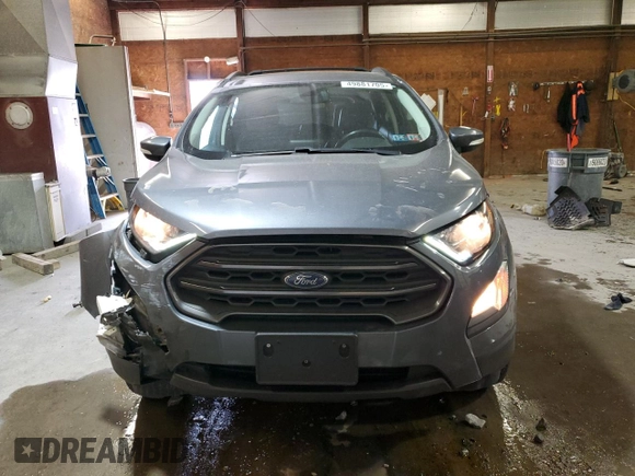 2018 Ford EcoSport SES with VIN MAJ6P1CL7JC182660, listed as a Copart auction lot 49881705 with 83,176 mi miles and Salvage Title. Bid and sale history available at DreamBid. Image 5.