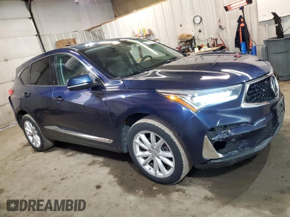2019 Acura RDX with VIN 5J8TC2H30KL040662, listed as a Copart auction lot 49136725 with 216,923 mi miles and Salvage title. Bid and sale history available at DreamBid. Image 4.
