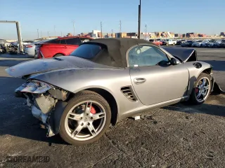 2006 Porsche Boxster S with VIN WP0CB29846U731642, listed as a Copart auction lot 83882744 with 78,767 mi miles and Salvage Title. Bid and sale history available at carsss.com. Image 3.