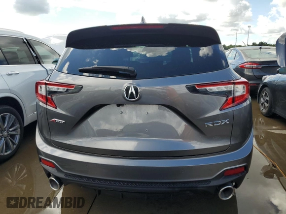 2022 Acura RDX w/A-Spec Package with VIN 5J8TC1H64NL002845, listed as a Copart auction lot 73737364 with 24,140 mi miles and Non Repairable. Bid and sale history available at carsss.com. Image 6.