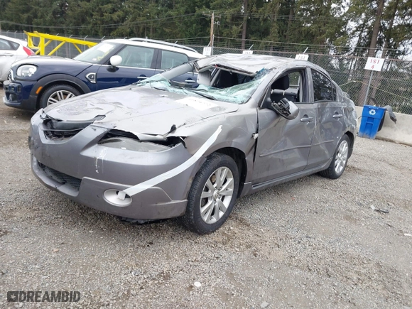 2006 Mazda Mazda3 i with VIN JM1BK12F661448398, listed as a IAAI auction lot 41824772 with 231,117 mi miles. Bid and sale history available at carsss.com. Image 17.