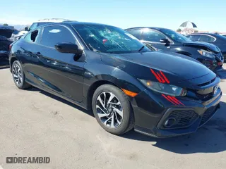 2017 Honda Civic Coupe LX-P with VIN 2HGFC4B04HH303555, listed as a IAAI auction lot 41761357 with 59,353 mi miles. Bid and sale history available at carsss.com. Image 1.