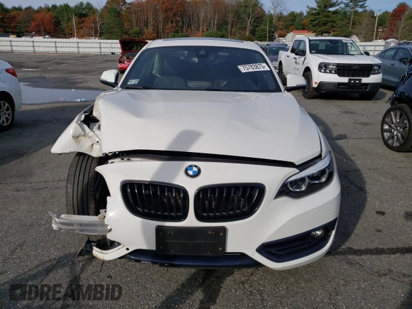 2020 BMW 2 Series 230i xDrive with VIN WBA2J3C02L7D85978, listed as a Copart auction lot 75783873 with 36,270 mi miles. Bid and sale history available at carsss.com. Image 5.