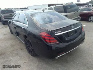 2019 Mercedes-Benz S-Class S 560 with VIN WDDUG8DB4KA434979, listed as a IAAI auction lot 39486958 with 105,942 mi miles. Bid and sale history available at carsss.com. Image 3.