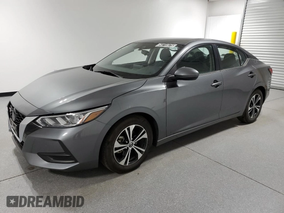2023 Nissan Sentra SV with VIN 3N1AB8CV7PY308404, listed as a Copart auction lot 54715675 with 50,794 mi miles and Salvage Title. Bid and sale history available at DreamBid. Image 1.