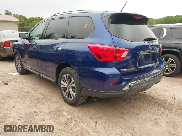 2018 Nissan Pathfinder SL with VIN 5N1DR2MM5JC642273, listed as a IAAI auction lot 42354946 with 79,797 mi miles and . Bid and sale history available at DreamBid. Image 3.