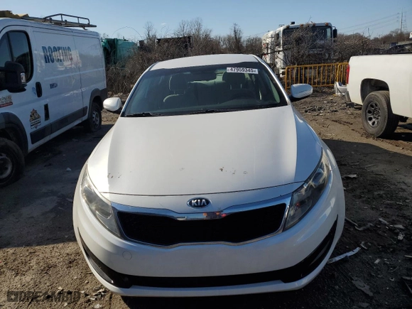 2013 Kia Optima LX with VIN KNAGM4A72D5441818, listed as a Copart auction lot 47959345 with 113,600 mi miles and Clean Title. Bid and sale history available at carsss.com. Image 5.