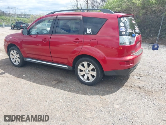 2011 Mitsubishi Outlander SE with VIN JA4AS3AW8BU008159, listed as a IAAI auction lot 42059678 with 106,690 mi miles and . Bid and sale history available at DreamBid. Image 3.