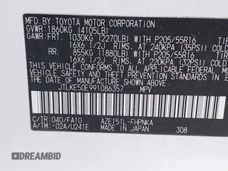 2009 Scion xB with VIN JTLKE50E991086357, listed as a IAAI auction lot 42172010 with 201,561 mi miles and . Bid and sale history available at DreamBid. Image 9.