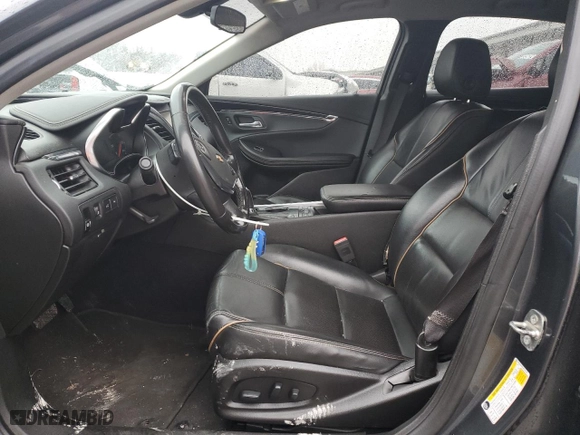 2018 Chevrolet Impala Premier with VIN 2G1125S36J9171175, listed as a Copart auction lot 89202285 with 165,532 mi miles and Salvage Title. Bid and sale history available at carsss.com. Image 7.