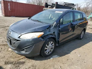 2012 Mazda 5 Sport with VIN JM1CW2BL8C0130210, listed as a Copart auction lot 47179565 with 171,669 mi miles and Salvage Title. Bid and sale history available at carsss.com. Image 1.