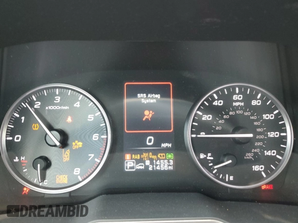 2024 Subaru Outback Touring XT with VIN 4S4BTGPD0R3239072, listed as a Copart auction lot 57814745 with 21,456 mi miles and Non repairable. Bid and sale history available at DreamBid. Image 9.