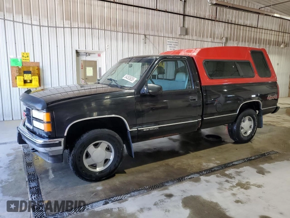 1996 GMC Sierra 1500 with VIN 1GTEK14M9TZ546010, listed as a Copart auction lot 54353635 with 252,481 mi miles and Salvage Title. Bid and sale history available at DreamBid. Image 1.