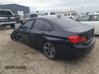 2015 BMW 3 Series 328i xDrive with VIN WBA3B3G58FNT68543, listed as a Copart auction lot 55594725 with 86,909 mi miles and Salvage title. Bid and sale history available at DreamBid. Image 2.