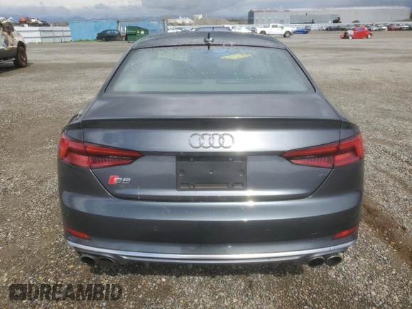 2018 Audi S5 Premium Plus z VIN WAUP4AF5XJA011320, wystawiony jako Copart lot #49507265 z przebiegiem 32 228 mil mil oraz Szkoda całkowita • Salvage title. Historia ofert i sprzedaży dostępna na DreamBid. Obrazek 6.
