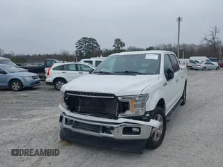 2020 Ford F-150 XL with VIN 1FTEW1C51LFB75537, listed as a IAAI auction lot 41715695 with 76,585 mi miles. Bid and sale history available at carsss.com. Image 6.