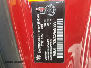 2012 BMW 1 Series 128i z VIN WBAUL7C52CVE87329, wystawiony jako Copart lot #52867624 z przebiegiem 91 237 mil mil oraz Szkoda całkowita • Salvage title. Historia ofert i sprzedaży dostępna na DreamBid. Obrazek 13.