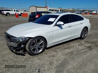 2019 BMW 4 Series 430i z VIN WBA4J1C50KBM14346, wystawiony jako IAAI lot #41770469 z przebiegiem 87 026 mil mil oraz . Historia ofert i sprzedaży dostępna na DreamBid. Obrazek 2.