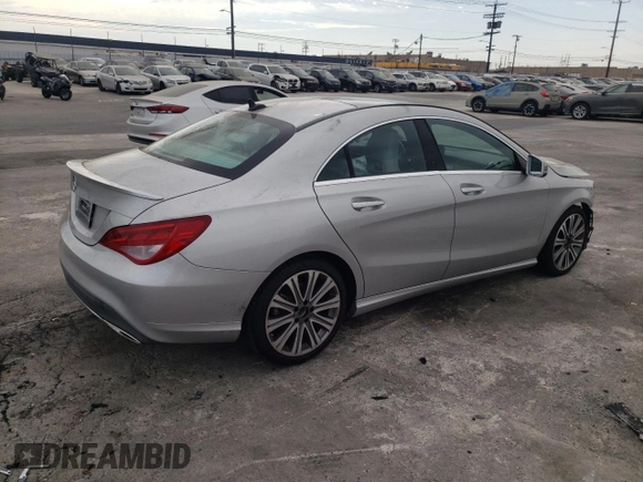 2018 Mercedes-Benz CLA with VIN WDDSJ4EB2JN616638, listed as a Copart auction lot 62434223 with 63,159 mi miles. Bid and sale history available at carsss.com. Image 3.