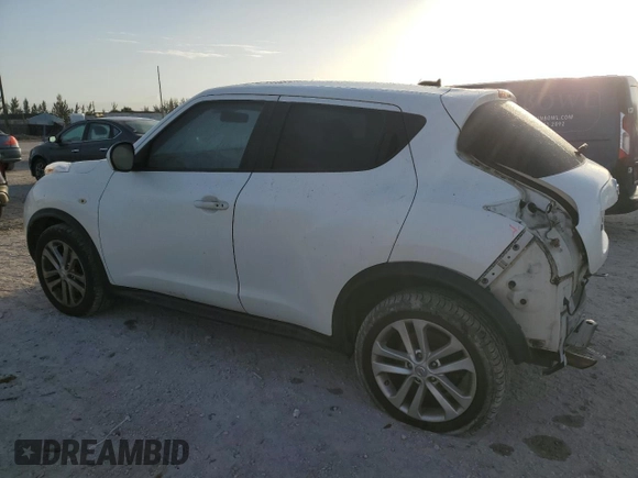 2014 Nissan Juke S with VIN JN8AF5MR5ET453579, listed as a Copart auction lot 52574085 with Not Provided miles and Salvage Title. Bid and sale history available at DreamBid. Image 2.