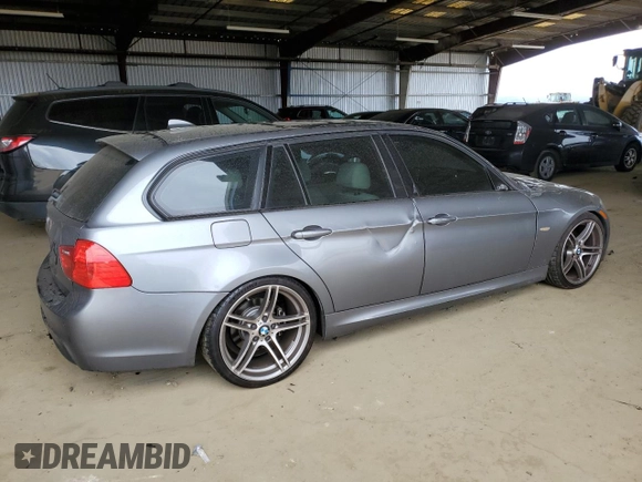 2011 BMW 3 Series 328i with VIN WBAUT9C58BA191813, listed as a Copart auction lot 42490805 with 120,328 mi miles and Salvage title. Bid and sale history available at DreamBid. Image 3.