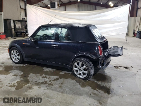 2008 MINI Convertible with VIN WMWRF33538TF67537, listed as a Copart auction lot 86498134 with 120,044 mi miles and Clean title. Bid and sale history available at DreamBid. Image 2.