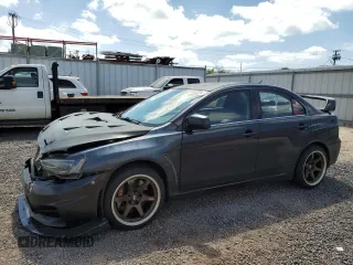 2008 Mitsubishi Lancer Evolution MR with VIN JA3AW56V18U050699, listed as a Copart auction lot 58567274 with 79,267 mi miles and Salvage Title. Bid and sale history available at DreamBid. Image 1.