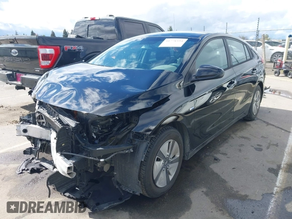 2019 Hyundai Ioniq Blue with VIN KMHC65LC3KU175915, listed as a IAAI auction lot 41778594 with 109,977 mi miles and . Bid and sale history available at DreamBid. Image 21.
