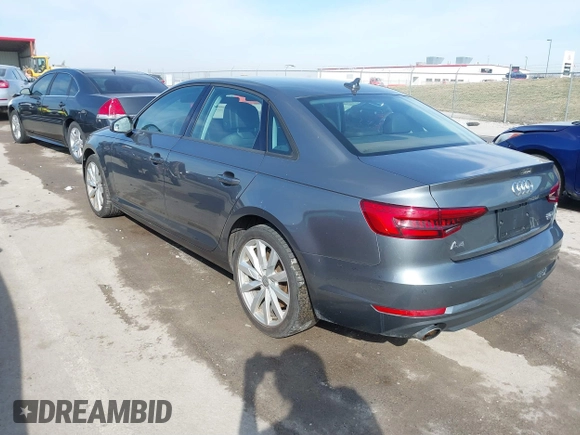 2017 Audi A4 Premium z VIN WAUANAF47HN017928, wystawiony jako IAAI lot #41753286 z przebiegiem 103 447 mil mil oraz . Historia ofert i sprzedaży dostępna na DreamBid. Obrazek 3.