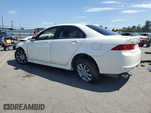 2006 Acura TSX Navi with VIN JH4CL96976C022498, listed as a Copart auction lot 69482864 with Not provided miles and Salvage title. Bid and sale history available at DreamBid. Image 2.