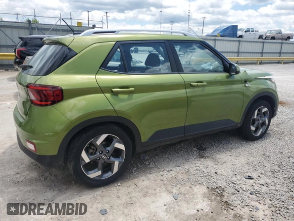 2024 Hyundai Venue Limited with VIN KMHRC8A30RU336724, listed as a Copart auction lot 57393955 with 19,073 mi miles and Salvage title. Bid and sale history available at DreamBid. Image 3.