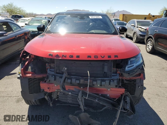 2021 Land Rover Range Rover Velar R-Dynamic S with VIN SALYT2EX8MA315682, listed as a Copart auction lot 56575685 with 22,127 mi miles and Salvage title. Bid and sale history available at DreamBid. Image 5.