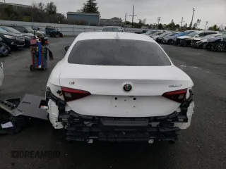 2017 Alfa Romeo Giulia with VIN ZARFAEDN1H7541156, listed as a Copart auction lot 73412182 with 50,085 mi miles. Bid and sale history available at carsss.com. Image 6.