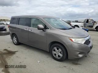 2015 Nissan Quest SV z VIN JN8AE2KP2F9132181, wystawiony jako Copart lot #54418385 z przebiegiem 120 163 mil mil oraz Szkoda całkowita • Salvage title. Historia ofert i sprzedaży dostępna na DreamBid. Obrazek 4.